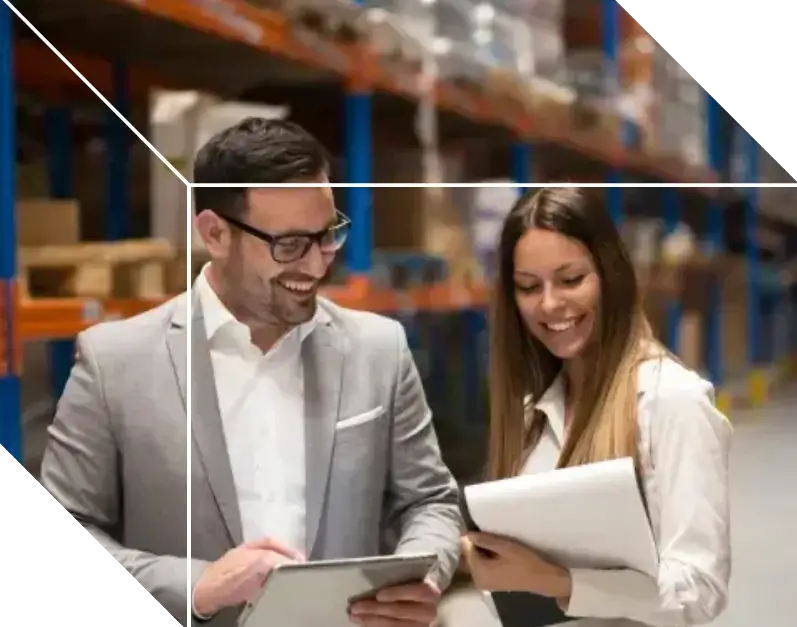 Two Colleague Talking To Each Other